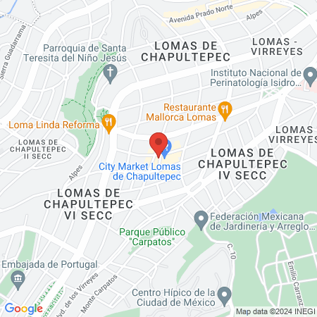 Depilab - Lomas de Chapultepec map