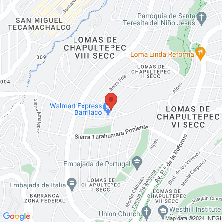 Desértika Spa Lomas map