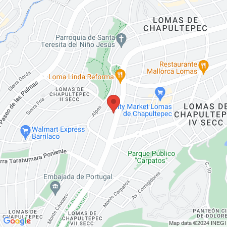 Cielo Serrano Spa map