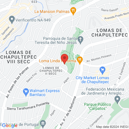 YOGA Y MEDITACION PREHISPANICA map