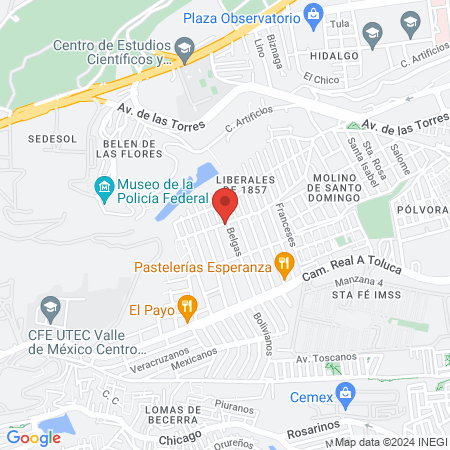 Barbería donde te desgracian la vida map