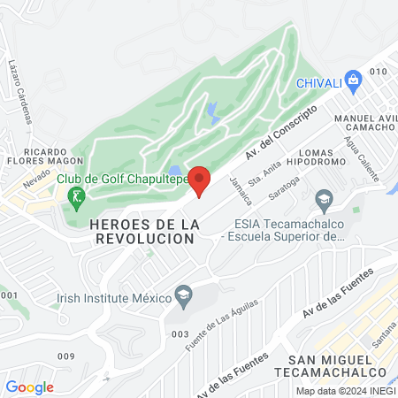 La Barbería Men's Station map