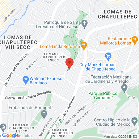 DR. MIGUEL ANGEL TAMES GARCIA map