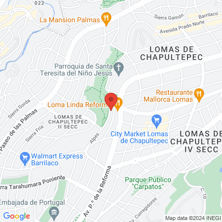 Clinica Veterinaria Lomas map