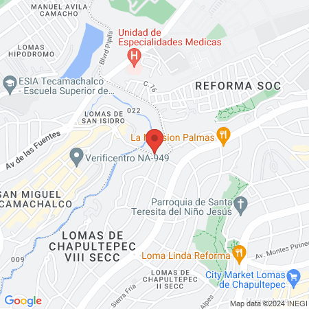 Lorena Caballero Tella Fisioterapeuta map