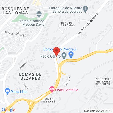 KiNN Lomas altas map