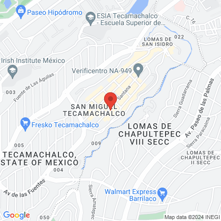 PRAXVET CLINICA DE ESPECIALIDADES VETERINARIAS map