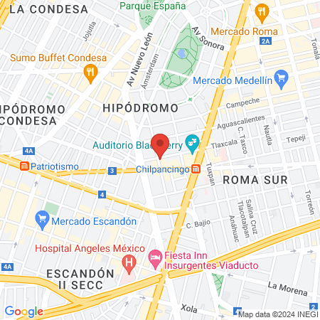 Etéreo A Hair & Nails Project map