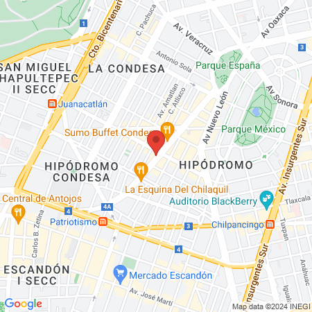 La Logia Barberias & Tattoo Condesa map