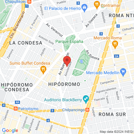 M86 spa holístico map