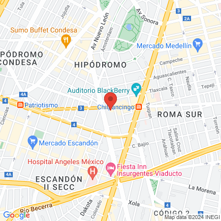 Akrostudio México map