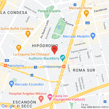 Odontología Especializada map