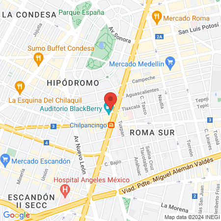 Ortoblass rehabilitación map