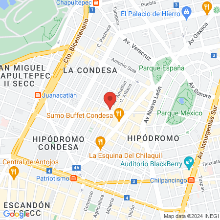 Hospital Veterinario Echegaray map