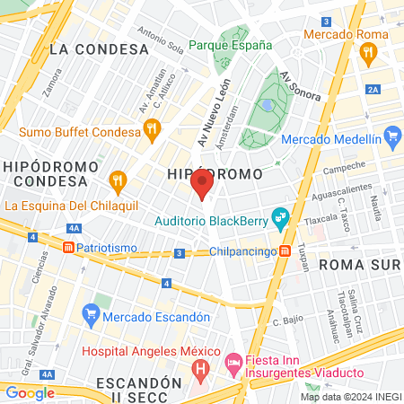DENTAL CONDESA IMPLANTES map