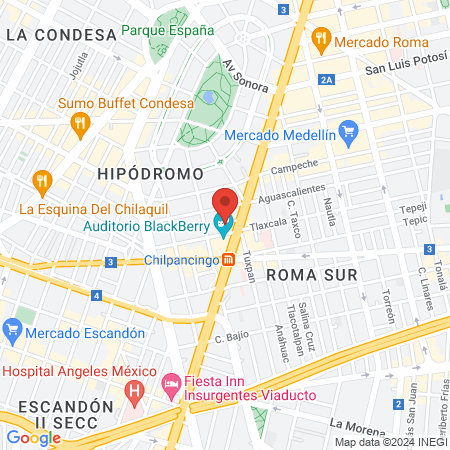 CDI Especializada map