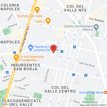 Bonpie - Del Valle - Centro Podológico map