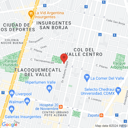 Cuerpo Consciente map