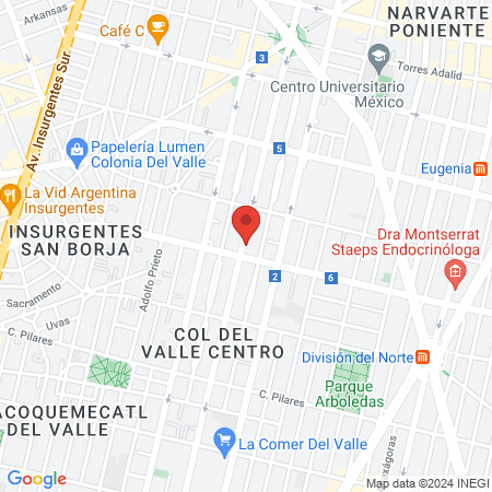 Martinez Lopez Carlos Dr map