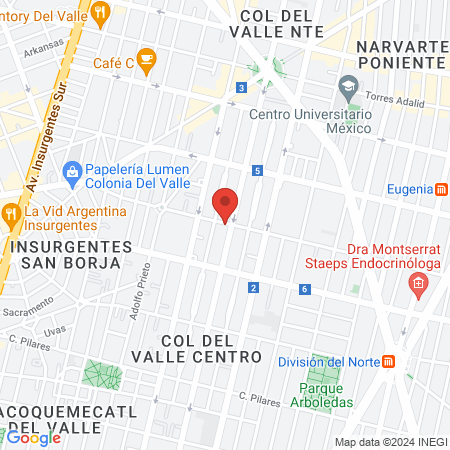 Dentilandmx Clínica dental dentista map