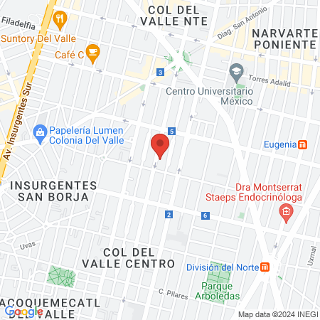 Flores Mendoza Blanca Celi map