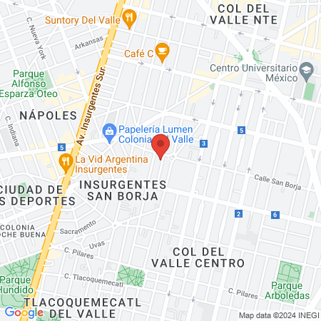 Consultorío Martínez González José Igancio map