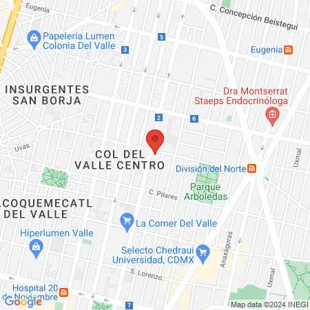 Sarvi Comercializadora S.A. de C.V. map