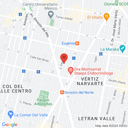 Orión Veterinaria map