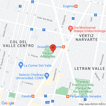 Veterinaria Pets Imaginarium Centro de Nutrición y Conducta map