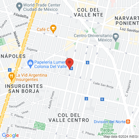 Dentista - Dr. Azael López Osorio Odontología Restauradora Avanzada map