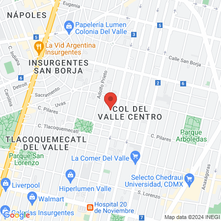 SOCIEDAD ODONTOLOGICA map