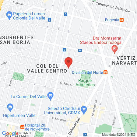 CD Jorge Aguirre - Ortodoncia map