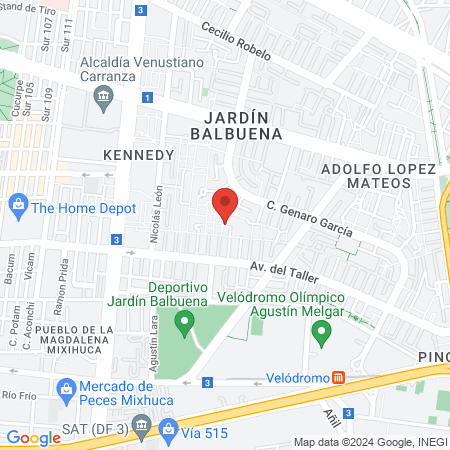 Pestañas sweetye map