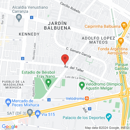Nailkery Jardín Balbuena map