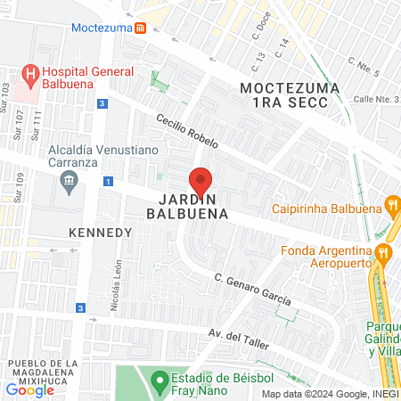 Gym CALO Bulldog's map