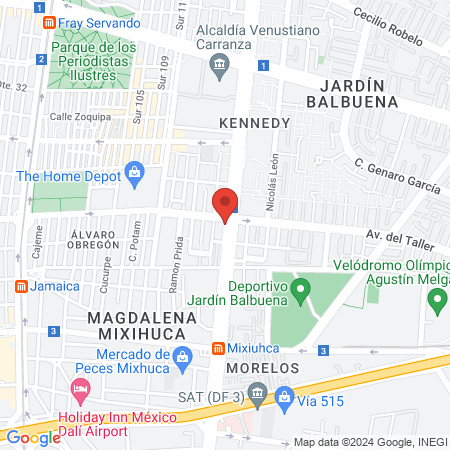 Barbería Santos map