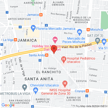 Escuela Filial Fútbol León Cd. Deportiva map