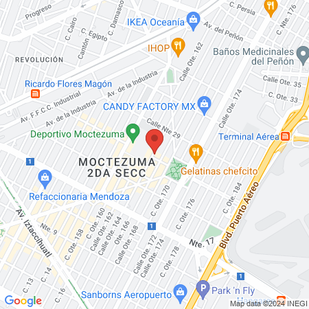 Liga Premiere Moctezuma map