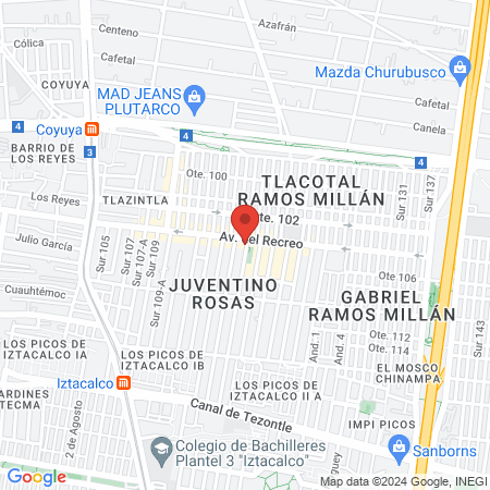 Centro Social Recreo map