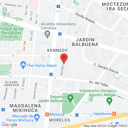 Consultorio Dental map