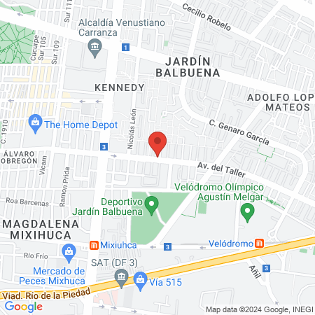 Dental Metropolitana map