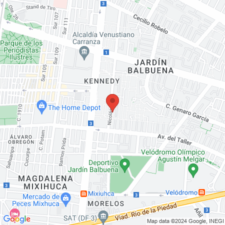 Diaz Ramos Sergio map