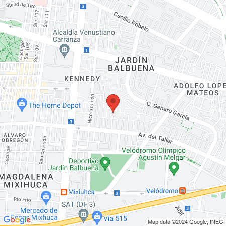 EndoMolar Dentistas map