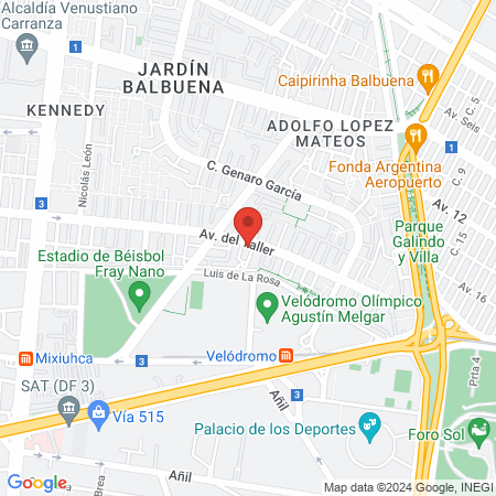 CONSULTORIOS DE ESPECIALIDADES MÉDICAS Y DENTALES map