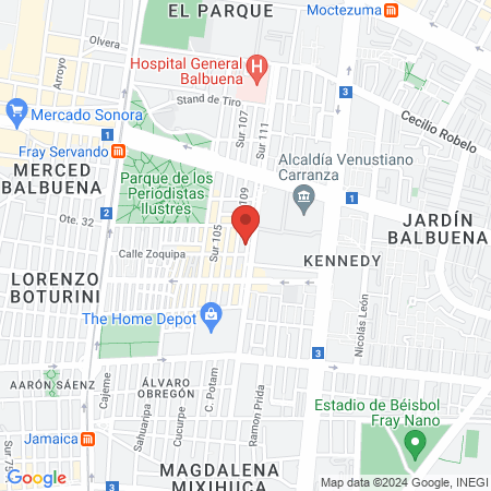 Especialidades Médicas map