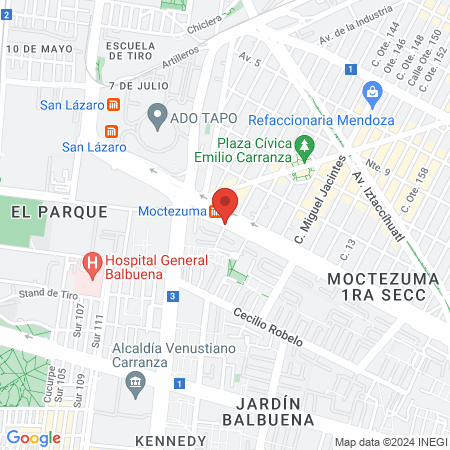 Fisioterapeuta luis camacho map