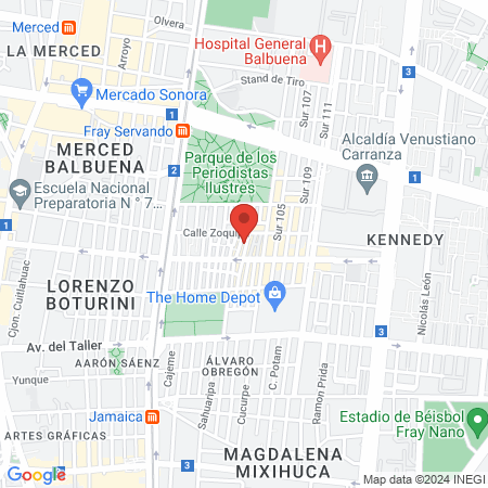 Salud y masaje map