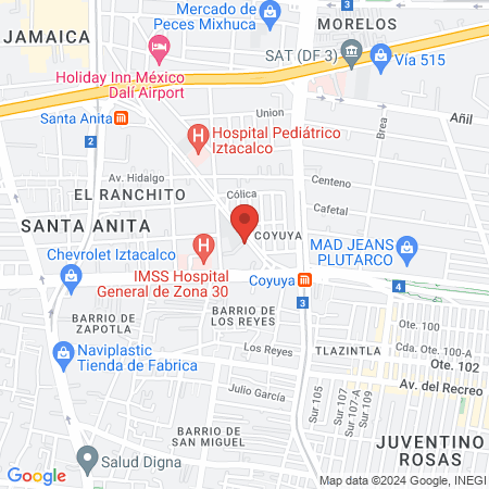 Mundo Salud map