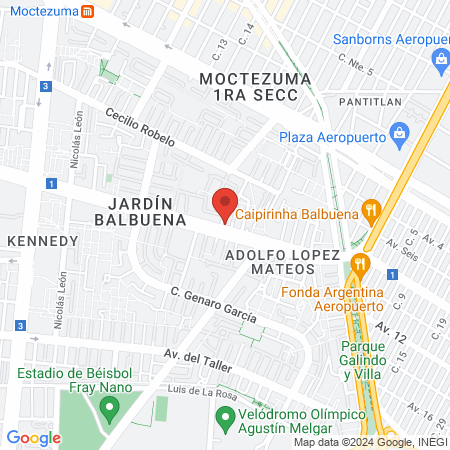 Dr Eduardo Huerta map