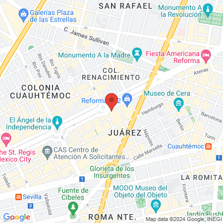 Coquelicot Spa Reforma Uñas, Pestañas y más. map